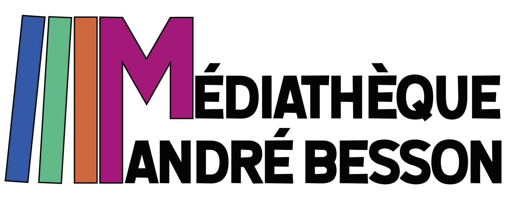 logo mediatheque andré besson